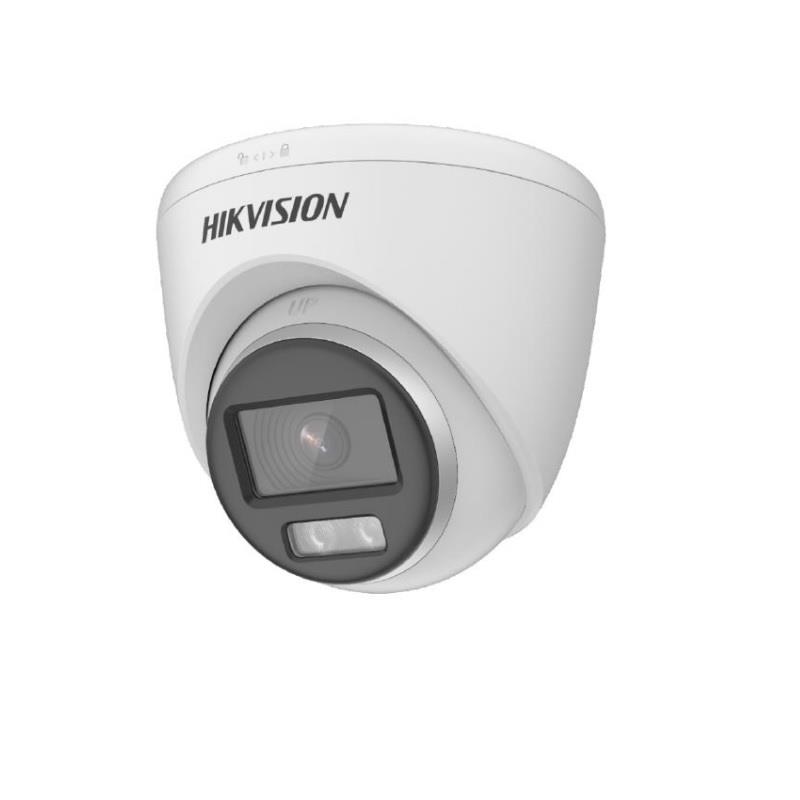  HIKVISION DS-2CE70KF0T-PFS | 5MPX | COLORVU | MICROFONO | DOMO | 2.8MM | PLASTICA | IR 20 MTRS | FULL COLOR