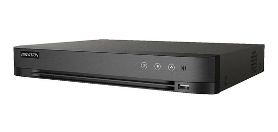 DVR OUTLET 16CH HIKVISION DS-7216HGHI-M1 | DEEP LEARNING HUMANOS Y VEHICULOS | HD1080P LITE | 2MPX - 18 CAMARAS IP | AUDIO COAXIAL | H.265+ (SIN CAJA)