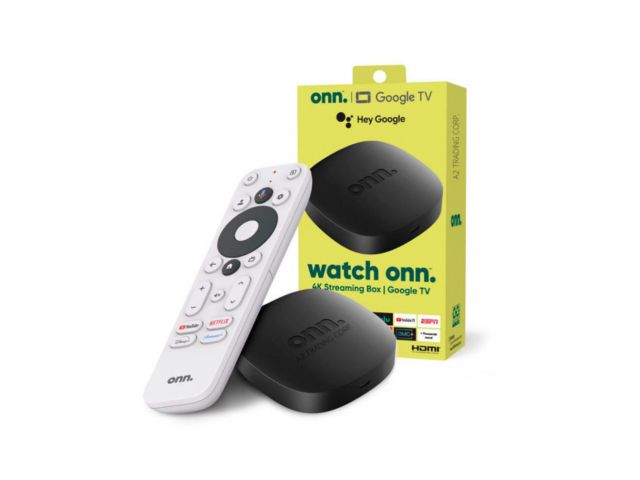MULTIMEDIA CENTRAL ONN GOOGLE TV 4K HDMI BLUETOOTH BLACK SMART TV