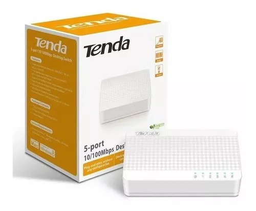 SWITCH TENDA 5 PORT S105 10/100