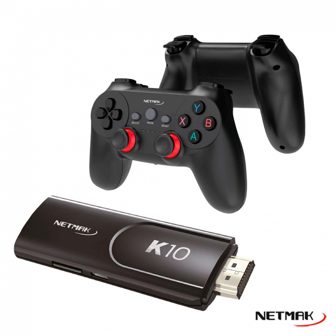 CONSOLA VIDEO HDMI GAME NETMAK NM-K10 | PSP  | PS1  | DREAMCAST  | SEGA  | GAMEBOY  | ATARI  | NINTENDO 64	