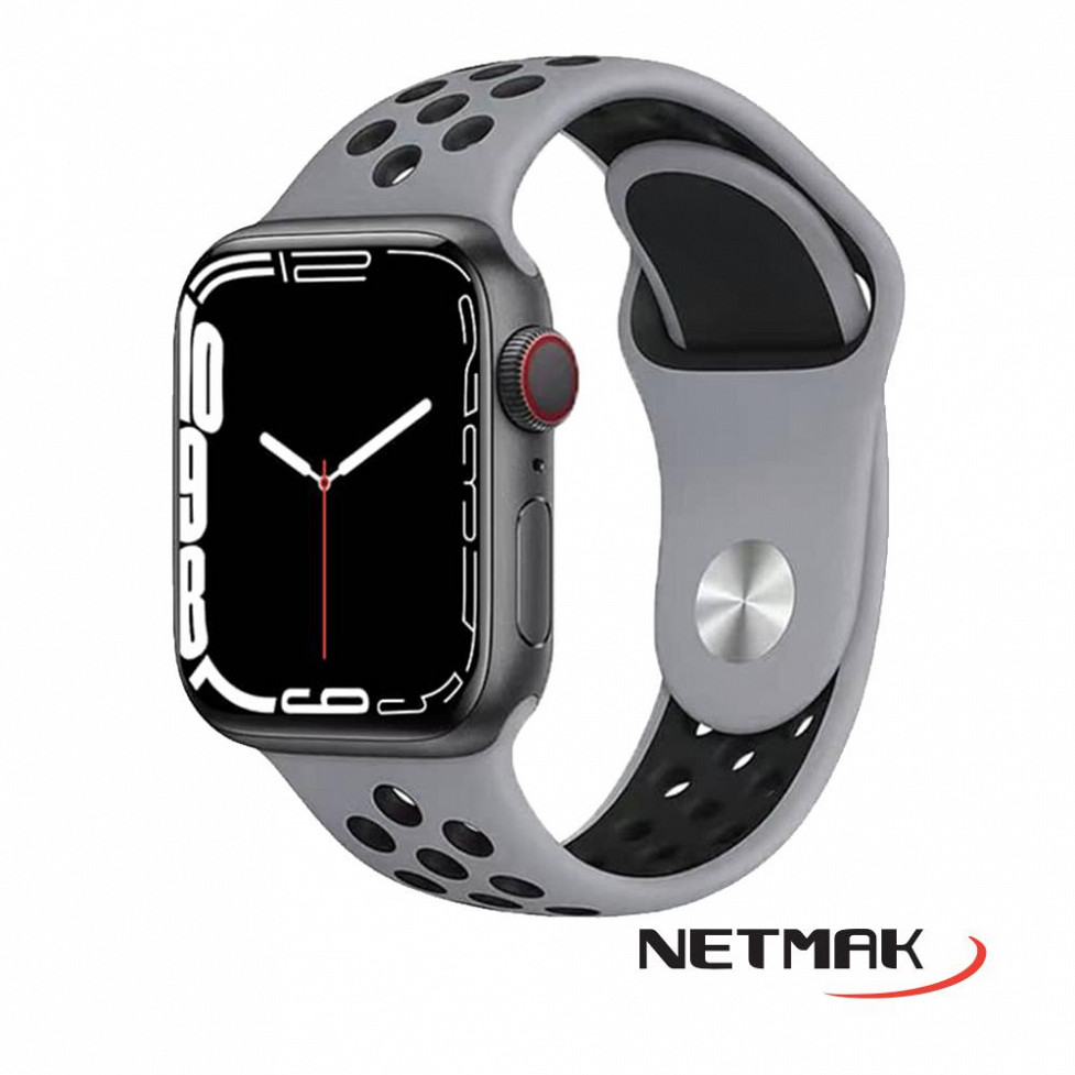 RELOJ OUTLET SMART NETMAK NM-PLUS GRIS SOLO GARANTIA FUNCIONAMIENTO