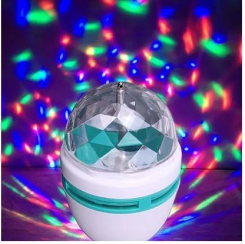 LAMPARA LED RGB INOVA TD-1 RGB GIRATORIA CON LUCES