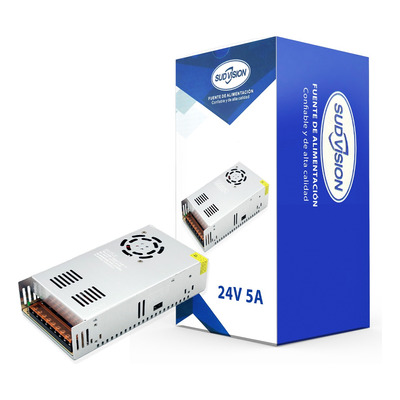 FUENTE SUDVISION SWITCHING 24V 5A S-120-24	