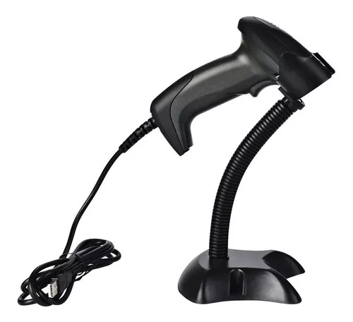 LECTOR CODIGO DE BARRA NICTOM 6200 LBC6200 2D USB CON BASE Y PIE 110V/220V NEGRO