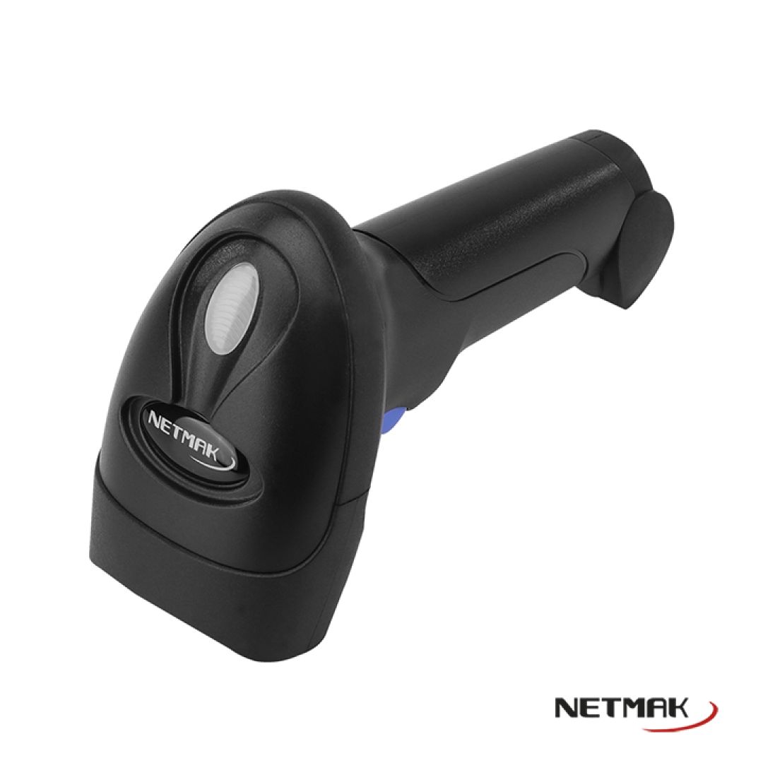 LECTOR CODIGO DE BARRA /QR NM-LC308 INALAMBRICO NETMAK 2D	