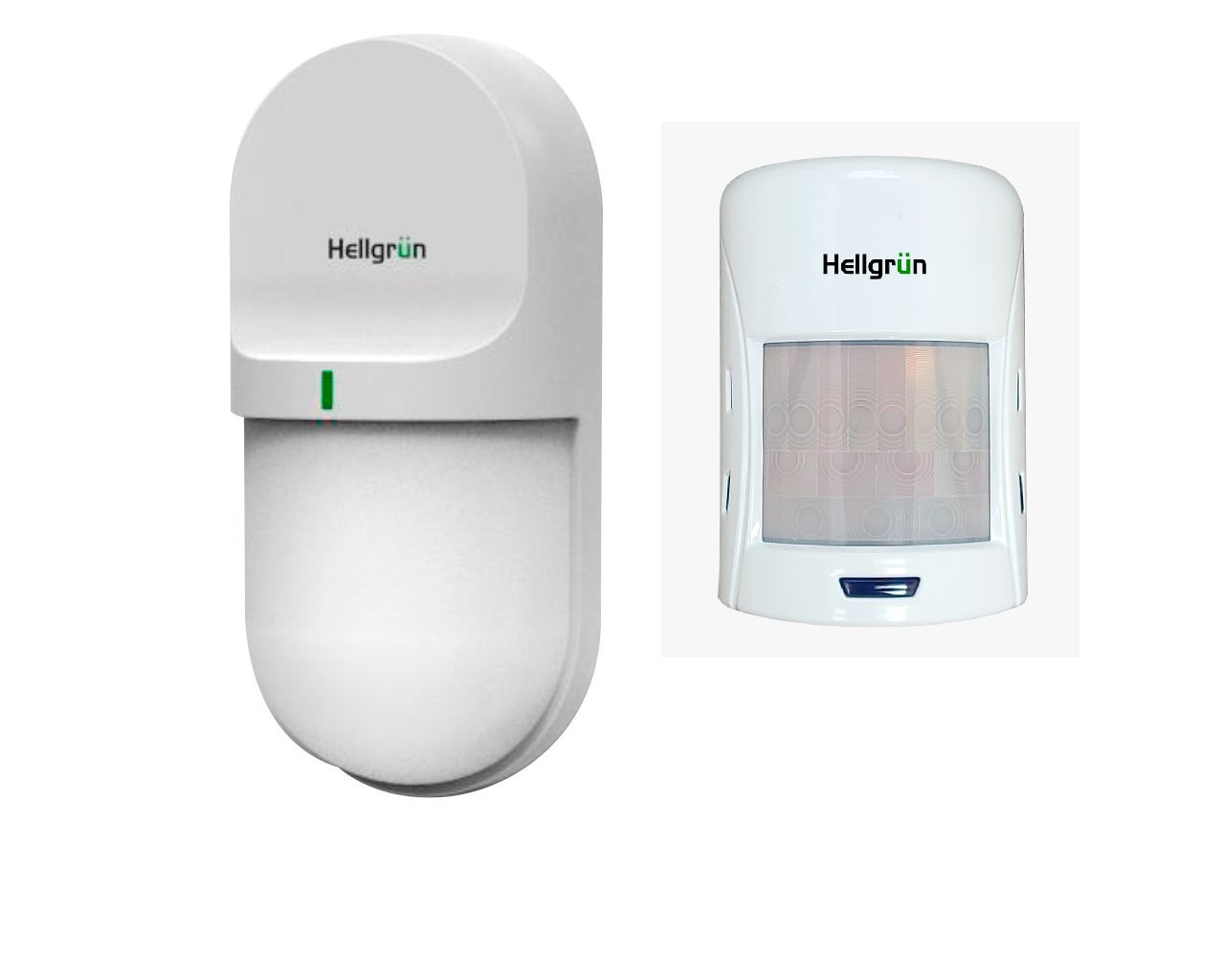 SENSOR PIR HELLGRUN GL-VIERECK INALAMBRICO DOBLE PIR BLANCO