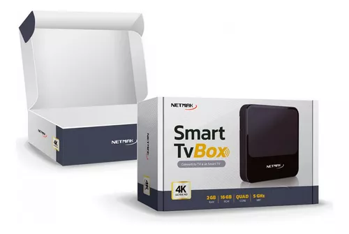 SMART TV BOX NETMAK 2GB | 16GB ANDROID 10.0 NM-TVBOX4