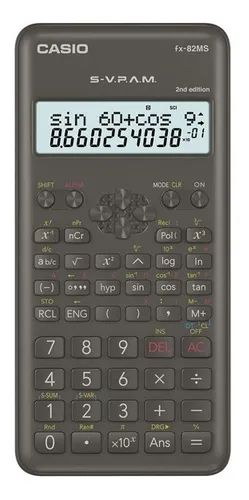 CALCULADORA CASIO CIENTIFICA FX-82MS-2	