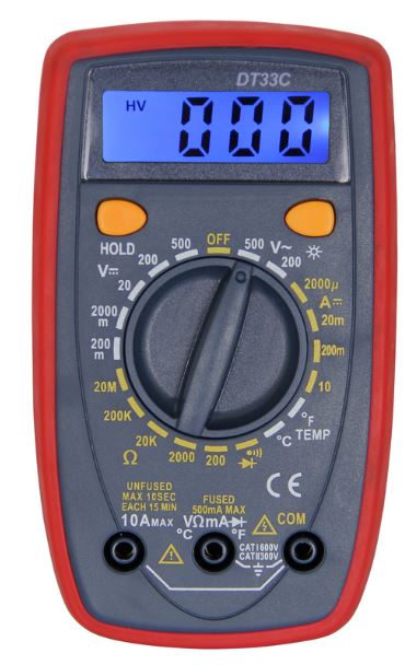 TESTER DIGITAL PRONEXT TS33C
