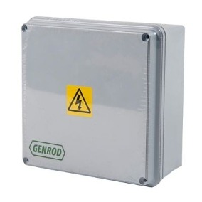 CAJA ESTANCA GENROD IP65 GRIS 90X90X55