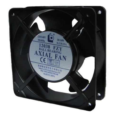 TURBINA 120MM X 120MM 220V (CON RODAMIENTO)