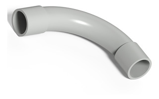 CURVA 90 PARA CAÑO BLANCO 5/8 DOBLE